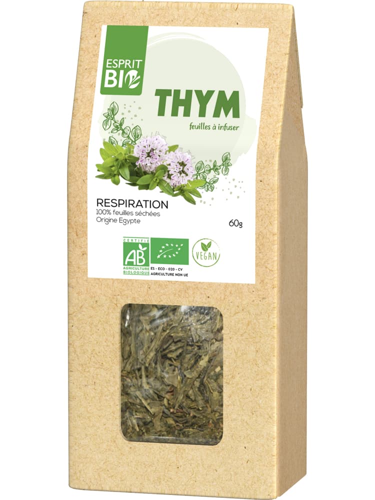 Esprit Bio Thym à Infuser Bio 60 g