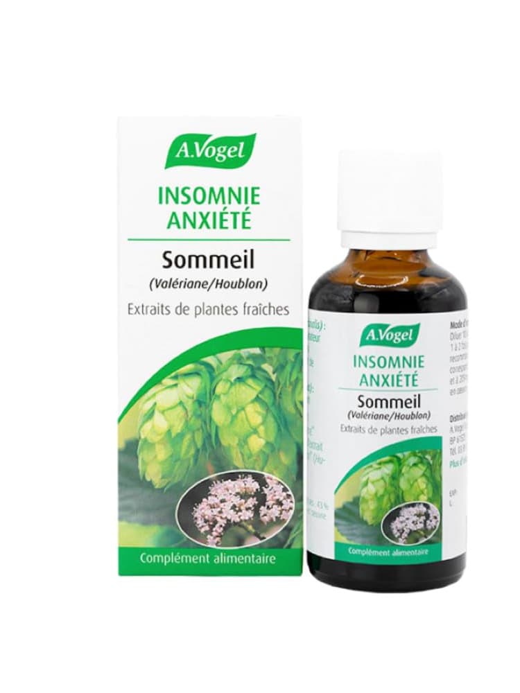 A.Vogel Insomnie Anxiété Sommeil aux Extraits de Plantes Fraîches 50 ML