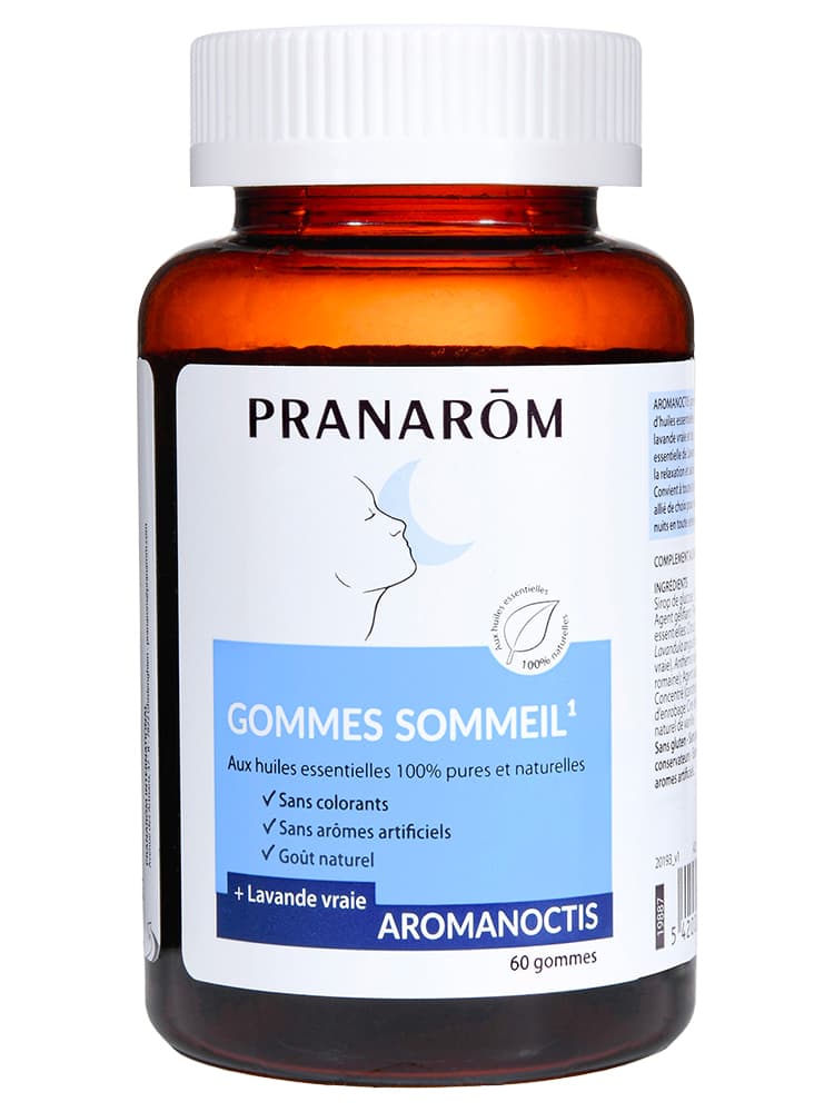 Pranarôm Gommes Sommeil 60 Gommes